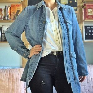 ⚡️SOLD⚡️Ralph Lauren Women’s Long Denim Coat